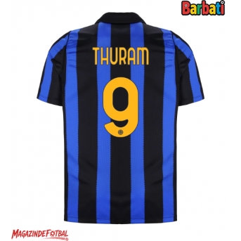 Inter Milan Marcus Thuram #9 Tricou Fotbal Replică 2026-27 Barbati Acasa